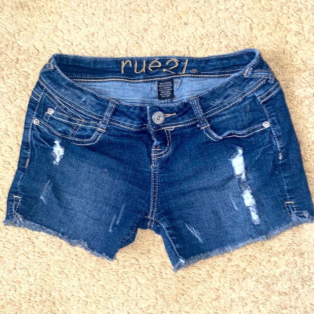 Jean shorts